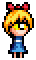 Calleoca's base sprite in A2XT Episode 2
